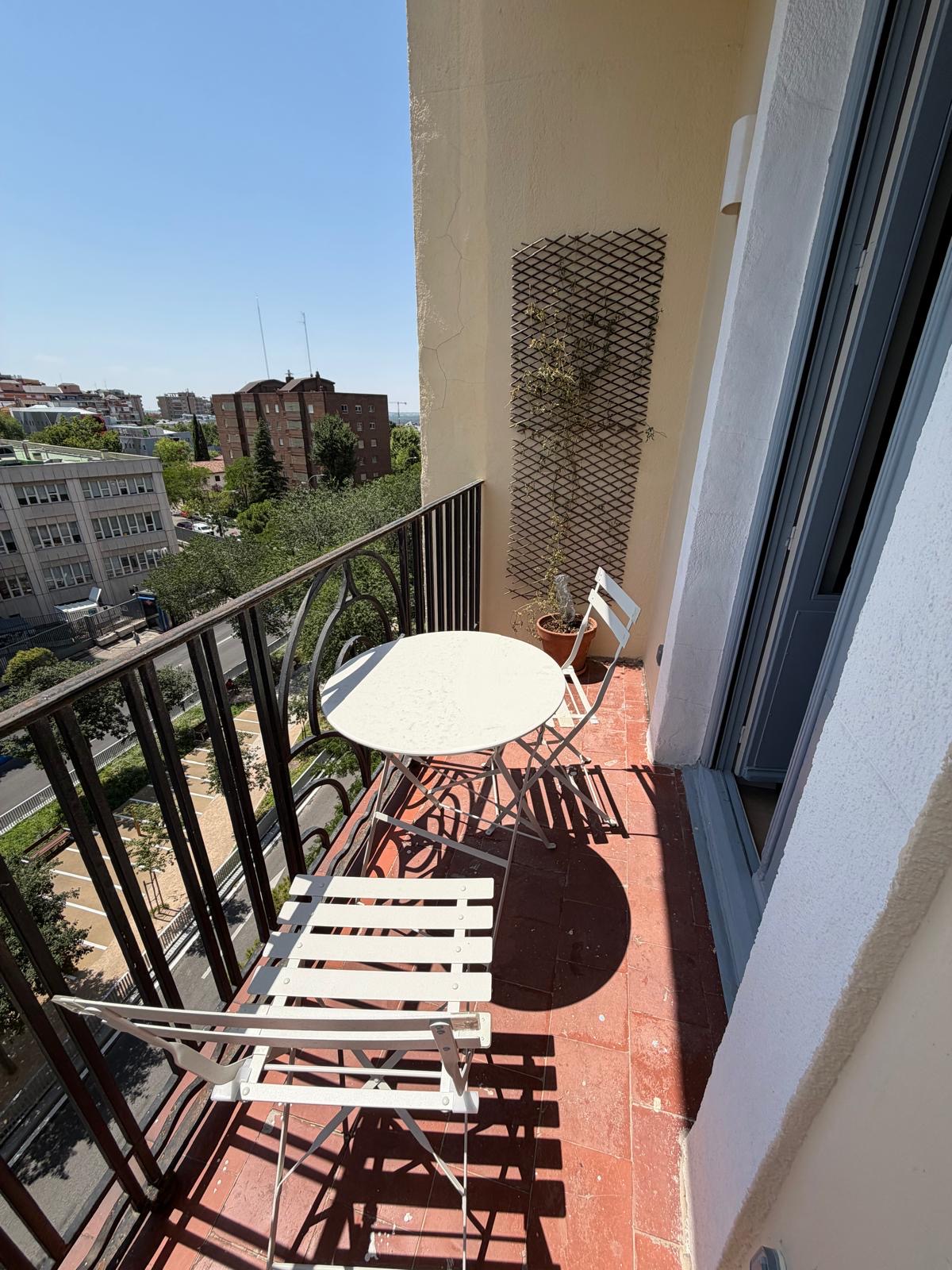 Terraza-balcón de la Habitación 1